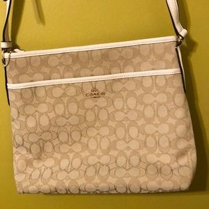 Coach canvas crossbody